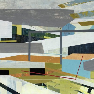 "All That Remains", acrylic on panel, 2026, 58x36", $4000. Available through A Gallery (www.agalleryonline.com or 801-583-4800)