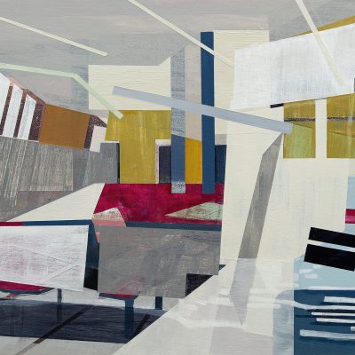 "Understories", acrylic on panel, 2026, 24x20", $800. Available through A Gallery (www.agalleryonline.com or 801-583-4800)