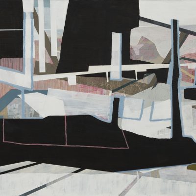 "A Thousand Plans", acrylic on panel, 2026, 24x20".
